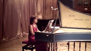 Handel Keyboard Partita HWV 450 G major Ágnes Várallyay harpsichord [upl. by Neeli188]