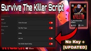 Roblox Survive The Killer Script OP🔥🔥🔥 [upl. by Birecree]