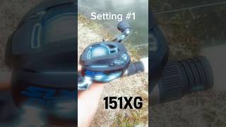 SHIMANO SLX DC Testing setting 1… [upl. by Morrissey]