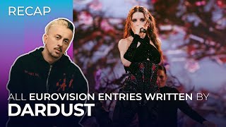 All Eurovision entries written by DARDUST  RECAP [upl. by Idur]