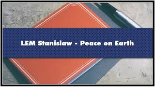 LEM Stanislaw Peace on Earth Audiobook [upl. by Mot]