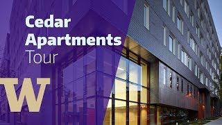 UW HFS  Cedar Apartments Virtual Tour [upl. by Haniraz349]