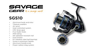 Savage Gear SGS10 Spinning Reel [upl. by Arekat]