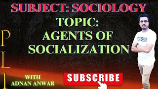 Agents of Socialization sociology llb1 lawlectures pu pakistan india agentsofsocialization [upl. by Eillib]