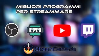 I MIGLIORI PROGRAMMI PER STREAMMARE GRATIS [upl. by Butcher]