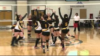 HS Volleyball ClearbrookGonvick vs Lake of the Woods  Lakeland News Sports  October 30 2012 [upl. by Driskill719]