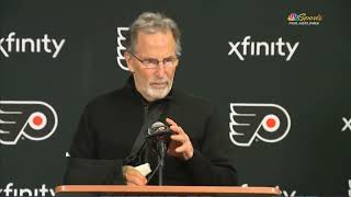 John Tortorella PostGame Interview  Ottawa Senators vs Philadelphia Flyers [upl. by Naret]