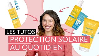 Protection solaire  comment protéger sa peau au quotidien   Les Tutos au fil de leau  Uriage [upl. by Assirehc]