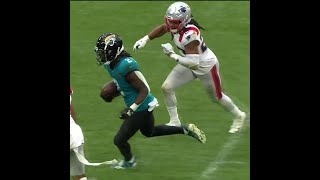 DErnest Johnson catches for a 26yard Gain vs New England Patriots [upl. by Murtha]