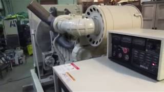 200 KW Detroit Diesel Kohler Generator Startup and Shutdown [upl. by Ueihttam]