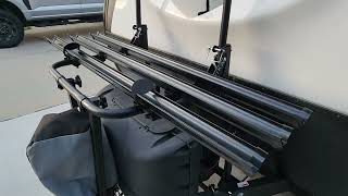 Arvika 7000 Series Travel Trailer Bike Rack  Review and First Impressions [upl. by Dorehs563]