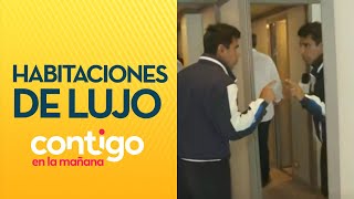 DE LUJO JP Queraltó nos mostró las habitaciones de Silver Moon  Contigo en La Mañana [upl. by Eiznekam]