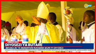 Diyosezi ya Butare yizihije yubire y’imyaka 25 ya Musenyeri Rukamba [upl. by Tiersten]