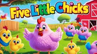 Five Little Chicks  Stories for Kids [upl. by Yllac]