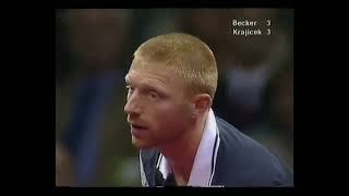 Boris Becker vs Richard Krajicek 1996 TMC SF Highlights [upl. by Anha]