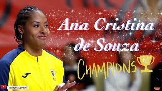 Ana Cristina de Souza│Turkish Volleyball League 2023 Champion Eczacıbaşı Dynavit vs Fenerbahçe Opet [upl. by Kcitrap467]