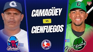 Camagüey vs Cienfuegos 4to juego Serie Nacional 63 [upl. by Namajneb]