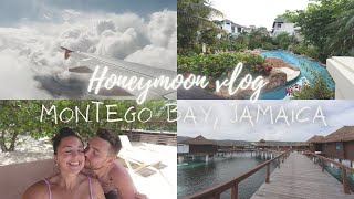 HONEYMOON VLOG  Jamaica  Overwater Bungalow  Sandals Royal Caribbean [upl. by Rama72]