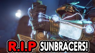 SUNBRACERS NERFED Solar warlock hit with the double wammy XD [upl. by Adiaros]