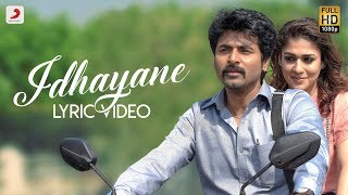 Velaikkaran  Karuthavanlaam Galeejaam Lyric Video  Sivakarthikeyan Nayanthara  Anirudh [upl. by Ehcnalb945]