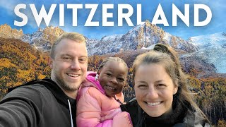 Switzerland VLOG  Hiking the Swiss Alps with a Toddler [upl. by Atnoled]