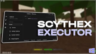 SCYTHEX The Best FREE Roblox Executor ScytheX 2024 [upl. by Yttig]