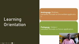 Andragogy VS Pedagogy [upl. by Adelle]