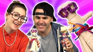 Corn Husk Dolls Craft and Spanish Lessons with Crafty Carol featuring Basho of Basho amp Friends [upl. by Akienom33]