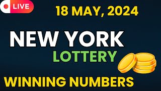 New York Midday Lottery Results For  18 May 2024  Numbers  Win 4  Take 5  NY Lotto  Powerball [upl. by Teodoor]