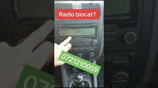 Cod Deblocare Radio Auto  VW Audi Seat Skoda Fiat Ford  Decodare Casetofon Universal Multimarcă [upl. by Tezile]