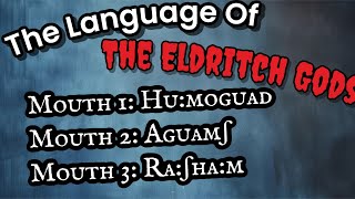 The Cursed Eldritch Language  Cursed Conlang Circus 3 [upl. by Llenrrad]