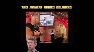 Vince McMahon Said THIS RUINED BIll GOLDBERGS CAREER 👀 [upl. by Imik]