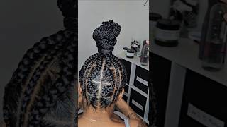 Tutorial Braided Top Knot  Bun braids ponytail hairstyles [upl. by Airebma]