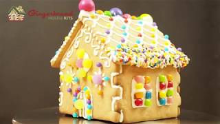 How to assemble amp decorate a gingerbread house kit [upl. by Llerahc]