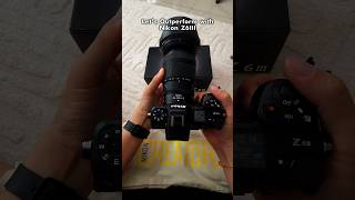 Unboxing Nikon Z6III Camera with 24120 F4 Lens Kit NikonZ6III photography shorts summervibes [upl. by Illah]