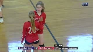 BR Volleyball vs Fontbonne 2022 [upl. by Papke]