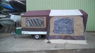 trailer tent  GP MOTORWORKS CAR amp CAMPER SALES ISLE OF WIGHT NOW SOLD [upl. by Mariele]