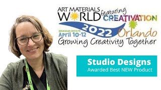 Studio Designs BEST NEW Product from Creativation 2022 [upl. by Drarehs831]