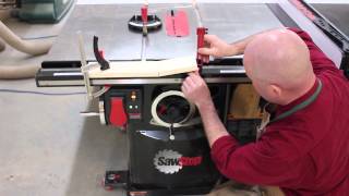 Bending Wood On Your SawStop Table Saw [upl. by Arihppas435]