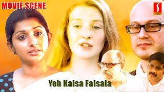 Yeh Kaisa Faisala hindi MOVIE SUPER SCENE  Riyaz khan  meera jasmin siddique  movie education [upl. by Krug]