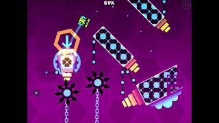 Geometry Dash Hexagon Force level 16 walkthrough walk through [upl. by Stila]