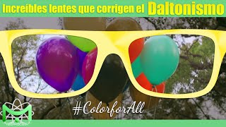 Gafas EnChroma ¿Cómo funcionan los lentes que corrigen del daltonismo  MTech °2 [upl. by Ogdon]