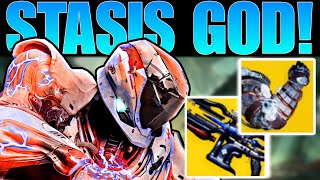 this upgraded stasis titan build make you INVINCIBLE icefall mantle buff destiny 2 titan build [upl. by Arihsa]