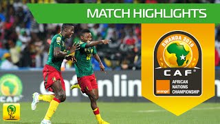 Angola vs Cameroon  Orange African Nations Championship Rwanda 2016 [upl. by Anaujit131]