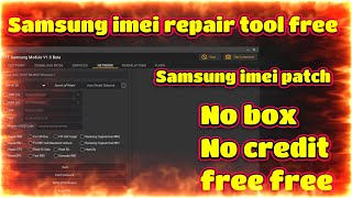 Samsung imei repair tool  Samsung imei repair tool without box  Samsung imei patch free tool [upl. by Ettenahs]