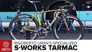 Rigoberto Uráns Specialized SWorks Tarmac [upl. by Moor]