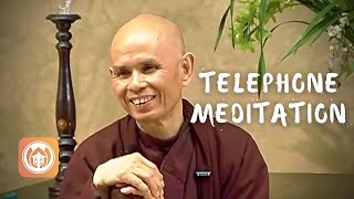 Telephone Meditation  Thich Nhat Hanh short teaching [upl. by Leanard762]