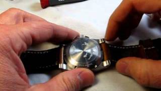 How to change out a watch strap with spring bars TheStrapSmith [upl. by Hesler909]