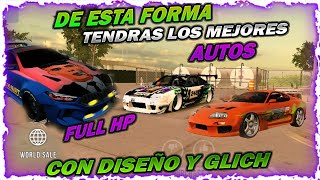 DONDE COMPRAR LOS MEJORES AUTOS CON DISEÑO EN CAR PARKING MULTIPLAYER  star speed [upl. by Egarton561]