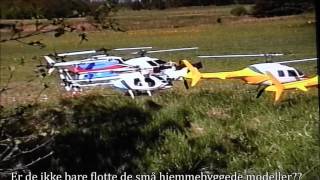 Hjemmebyggede Mini Helikoptere Kristi Himmelfarts Træf Filskov 1994 [upl. by Nehepts726]